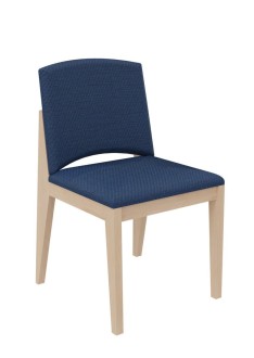 Chaise rembourrée 4 pieds Soline